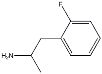 1-(2-FLUOROPHENYL)-2-PROPYLAMINE 구조식 이미지