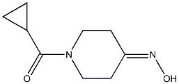 1-(CYCLOPROPYLCARBONYL)PIPERIDIN-4-ONE OXIME Structure