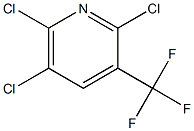 2,5,6-TRICHLORO-3-TRIFLUOROMETHYLPYRIDINE 95% Structure