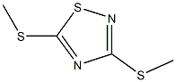 3,5-BIS(METHYLTHIO)-1,2,4-THIADIAZOLE 구조식 이미지