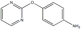 4-(PYRIMIDIN-2-YLOXY)PHENYLAMINE, 95+% Structure