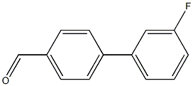 4-(3-FLUOROPHENYL)BENZALDEHYDE 96% Structure