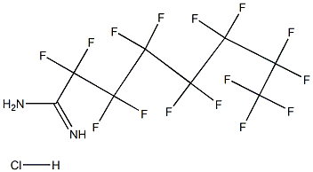 Perfluorooctanamidine HCl Structure