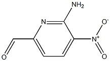 2-AMINO-3-NITRO-PYRIDINE-6-FORMALDEHYDE 구조식 이미지