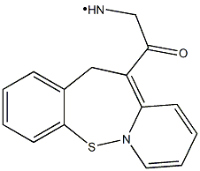 11-(GLYCYL-N-YL) DIBENZO(B,F)THIAZEPINE Structure