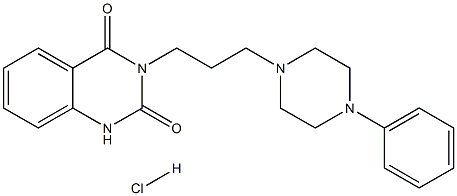 Pelanserin Hydrochloride 구조식 이미지