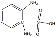 1,2-PHENYLENEDIAMINE-2-SULFONIC ACID Structure