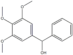 3,4,5-TRIMETHOXYBENZHYDROL Structure