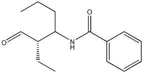 N-[(2S)-2-Formyl-1-Propylbutyl]Benzamide Structure