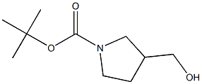 1-BOC-3- PYRROLIDINEMETHANOL 구조식 이미지