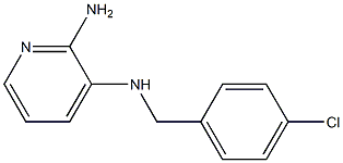 N3-(4-Chloro-benzyl)-pyridine-2,3-diamine 구조식 이미지