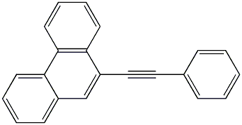 9-PHENYLETHYNYLPHENANTHRENE Structure