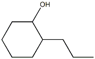 2-propylcyclohexan-1-ol 구조식 이미지
