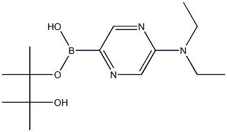 5-DIETHYLAMINOPYRAZINE-2-BORONIC ACID PINACOL ESTER 구조식 이미지