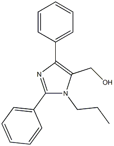 (2,4-DIPHENYL-1-PROPYL-1H-IMIDAZOL-5-YL)METHANOL Structure