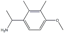 1-(4-METHOXY-2,3-DIMETHYLPHENYL)ETHANAMINE 구조식 이미지