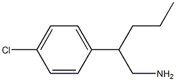 2-(4-CHLOROPHENYL)PENTAN-1-AMINE Structure