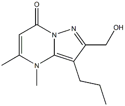 2-(HYDROXYMETHYL)-4,5-DIMETHYL-3-PROPYLPYRAZOLO[1,5-A]PYRIMIDIN-7(4H)-ONE Structure