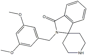 2-[(3,5-DIMETHOXYPHENYL)METHYL]-SPIRO[1H-ISOINDOLE-1,4''-PIPERIDIN]-3(2H)-ONE Structure