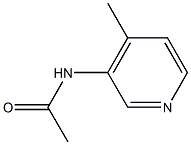 N-(4-METHYL-PYRIDIN-3-YL)-ACETAMIDE Structure