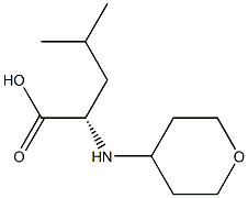 N-(TETRAHYDRO-2H-PYRAN-4-YL)LEUCINE Structure