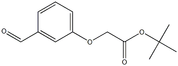 TERT-BUTYL (3-FORMYLPHENOXY)ACETATE Structure