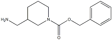 1-Cbz-3-(aminomethyl)piperidine 구조식 이미지