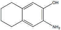 3-amino-5,6,7,8-tetrahydro-2-naphthalenol 구조식 이미지