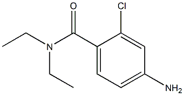 4-amino-2-chloro-N,N-diethylbenzamide Structure