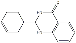2-cyclohex-3-enyl-1,2,3,4-tetrahydroquinazolin-4-one 구조식 이미지