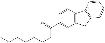 1-(9H-fluoren-2-yl)octan-1-one Structure