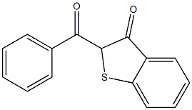 2-benzoyl-2,3-dihydrobenzo[b]thiophen-3-one Structure