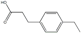 3-(4-ethylphenyl)propanoic acid Structure