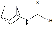N-bicyclo[2.2.1]hept-2-yl-N'-methylthiourea 구조식 이미지