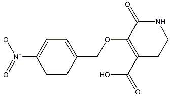 5-[(4-nitrobenzyl)oxy]-6-oxo-1,2,3,6-tetrahydro-4-pyridinecarboxylic acid Structure