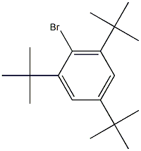 2-bromo-1,3,5-tri(tert-butyl)benzene Structure