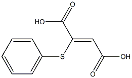 2-(phenylthio)but-2-enedioic acid 구조식 이미지