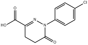 1-(4-chlorophenyl)-6-oxo-1,4,5,6-tetrahydropyridazine-3-carboxylic acid 구조식 이미지