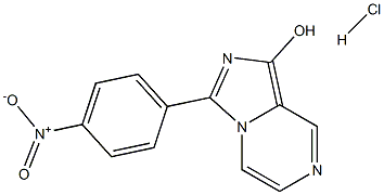 3-(4-nitrophenyl)imidazo[1,5-a]pyrazin-1-ol hydrochloride Structure