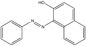 1-(2-phenyldiaz-1-enyl)-2-naphthol Structure
