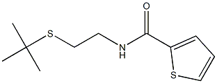 N2-[2-(tert-butylthio)ethyl]thiophene-2-carboxamide Structure