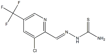 2-{[3-chloro-5-(trifluoromethyl)-2-pyridyl]methylidene}hydrazine-1-carbothioamide Structure
