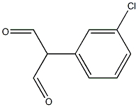 2-(3-chlorophenyl)malonaldehyde Structure