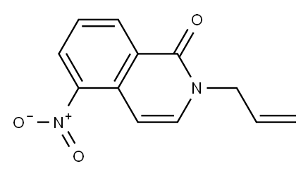 2-allyl-5-nitro-1(2H)-isoquinolinone 구조식 이미지