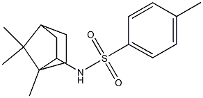 N1-(1,7,7-trimethylbicyclo[2.2.1]hept-2-yl)-4-methyl-1-benzenesulfonamide Structure