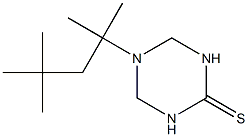 5-(1,1,3,3-tetramethylbutyl)-1,3,5-triazinane-2-thione 구조식 이미지
