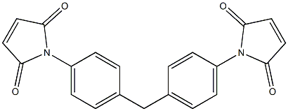 1-{4-[4-(2,5-dioxo-2,5-dihydro-1H-pyrrol-1-yl)benzyl]phenyl}-2,5-dihydro-1H-pyrrole-2,5-dione Structure