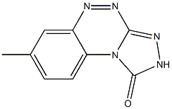 7-methyl-1,2-dihydrobenzo[e][1,2,4]triazolo[3,4-c][1,2,4]triazin-1-one 구조식 이미지