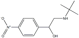 2-(tert-butylamino)-1-(4-nitrophenyl)ethan-1-ol Structure