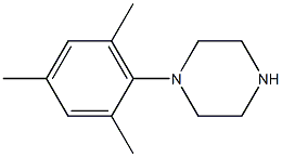 1-(2,4,6-Trimethylphenyl)-piperazin Structure